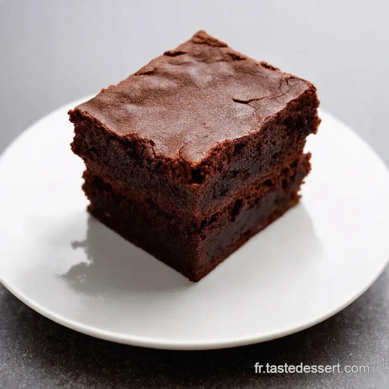 Brownie Intense Vegan le Plaisir Sans Remords