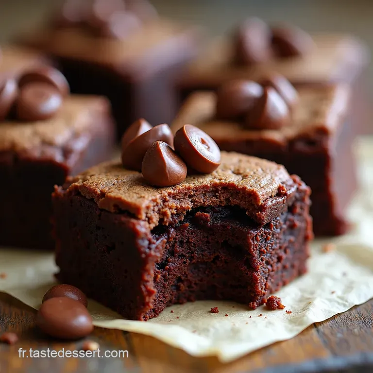 Brownies Moelleux Faciles Le Plaisir Chocolat&eacute; Sans Chichis