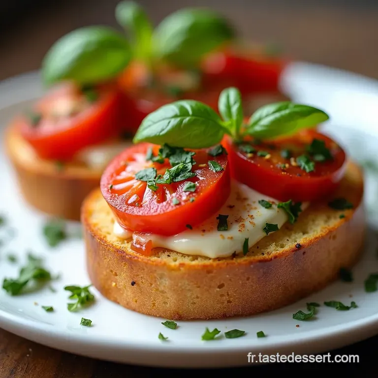 Bruschetta Traditionnelle Un AvantGo&ucirc;t de lItalie