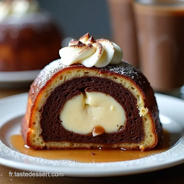 B&ucirc;che de No&euml;l Croustillante Pralin&eacute; ChocolatNutella