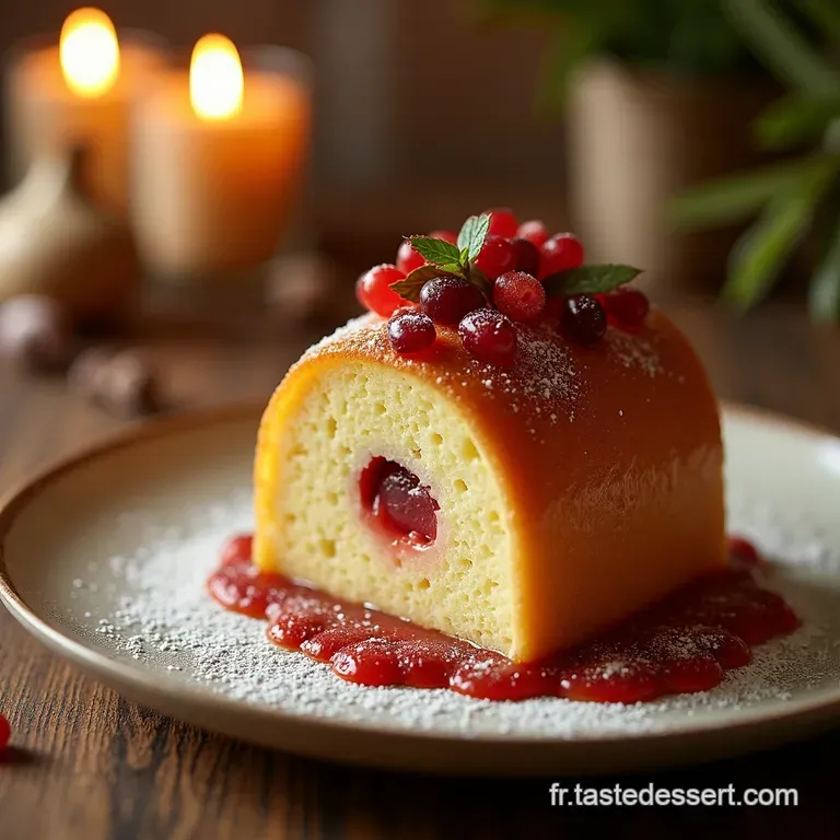 B&ucirc;che De No&euml;l Exotique Mangue Passion Coco presentation