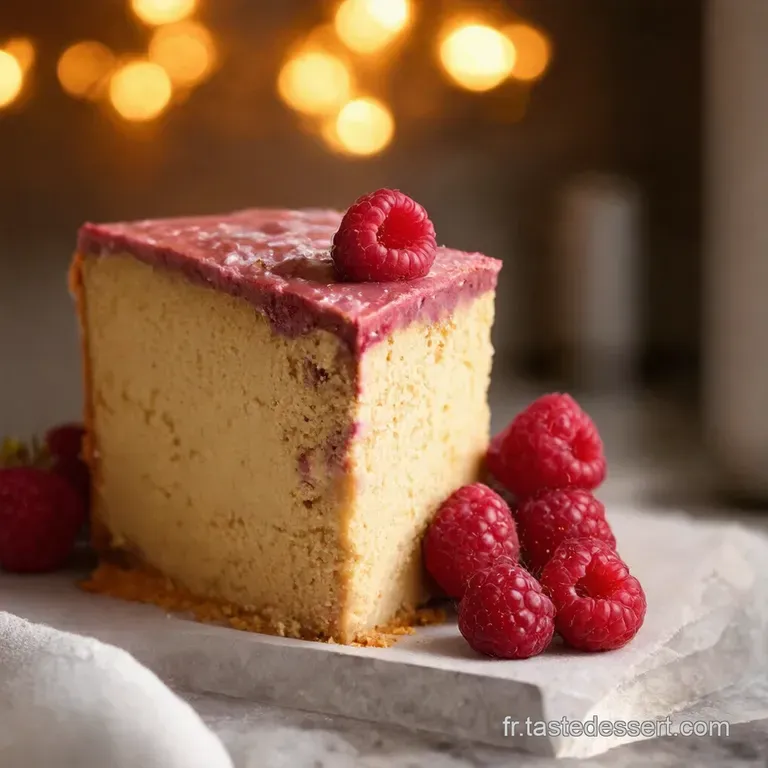 B&ucirc;che Glac&eacute;e V&eacute;g&eacute;tale Nougat Framboise Perle En Secret presentation