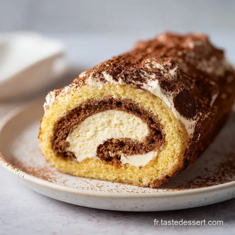 B&ucirc;che Tiramisu : Recette Gourmande et Onctueuse