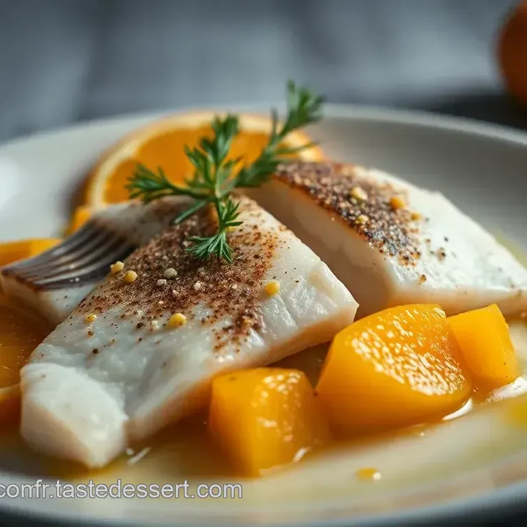 Cabillaud aux Agrumes et S&eacute;same