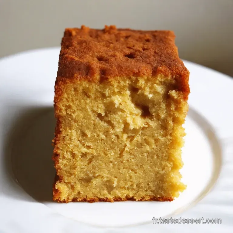 Cake &agrave; la Banane V&eacute;gan Perle e