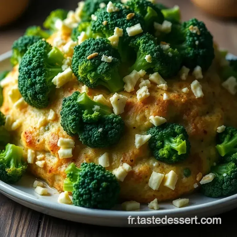 Cake Brocolis Au Fromage : Un D&eacute;lice V&eacute;g&eacute;tal ! presentation