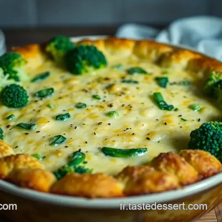 Cake Brocolis au Fromage : Un D&eacute;lice V&eacute;g&eacute;tal !