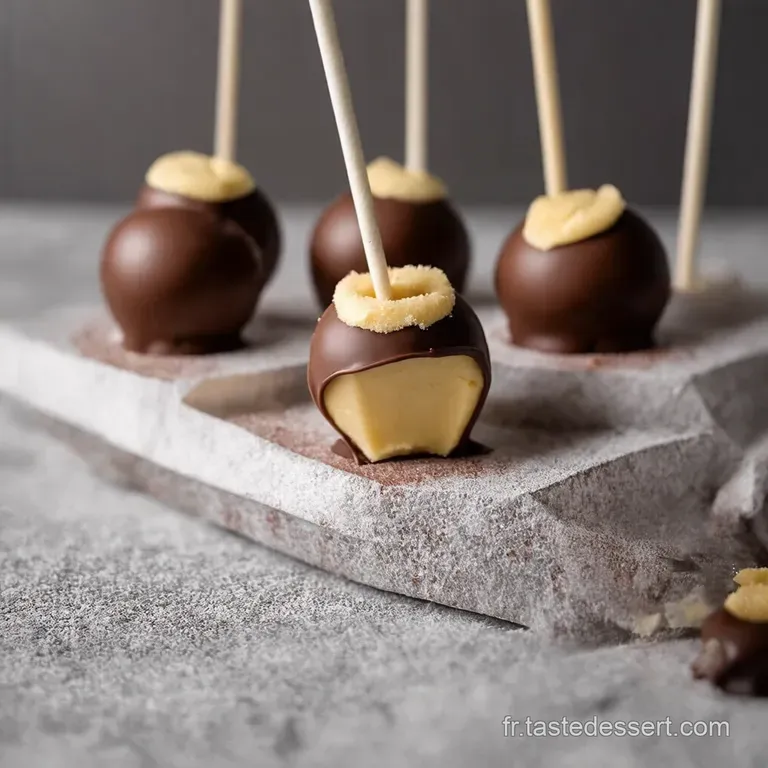 Cake Pops Vanille Chocolat Sans Fa&ccedil;on Le Go&ucirc;ter Facile