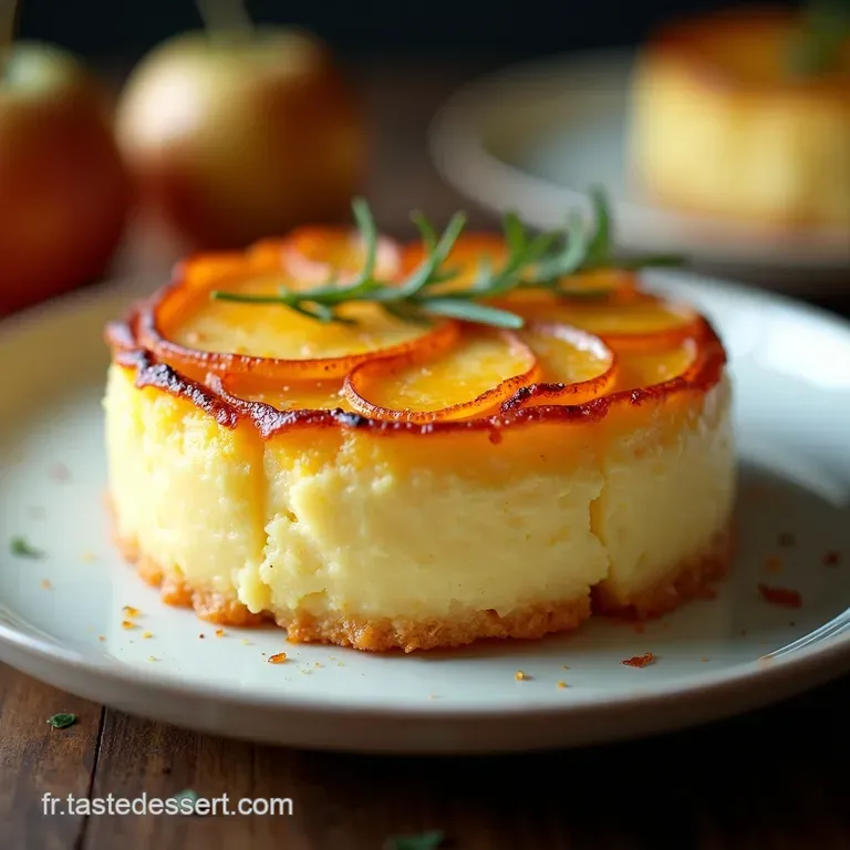 Cake de Pommes de Terre au Camembert Le Goût de la Normandie