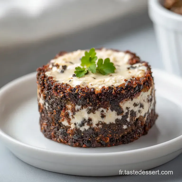 Cake Sal&eacute; Ch&egrave;vre Poivre : Le Moelleux Garanti Pour Vos Ap&eacute;ros presentation