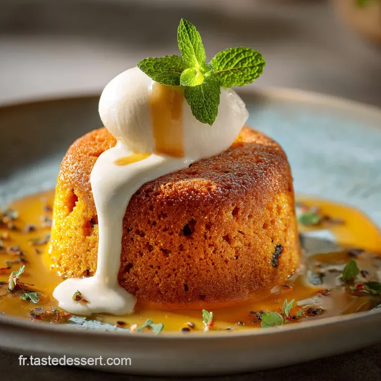 G&acirc;teau Myst&egrave;re dAutomne Citrouille C&oelig;ur Cr&eacute;meux et Gla&ccedil;age &Eacute;rable