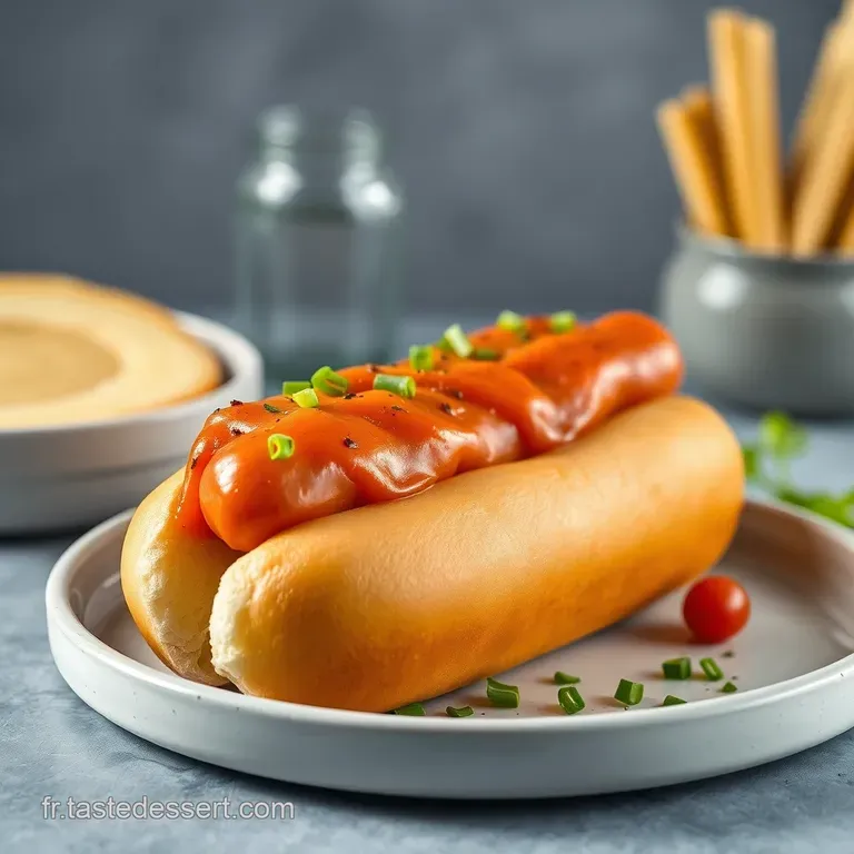 Carotte Fum&eacute; Hot Dogs: a Smoked Paprika Carrot Dog Delight presentation