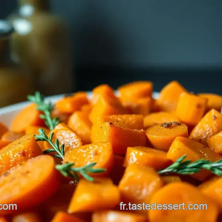 Carottes au Four R&ocirc;ties au Beurre et aux Herbes