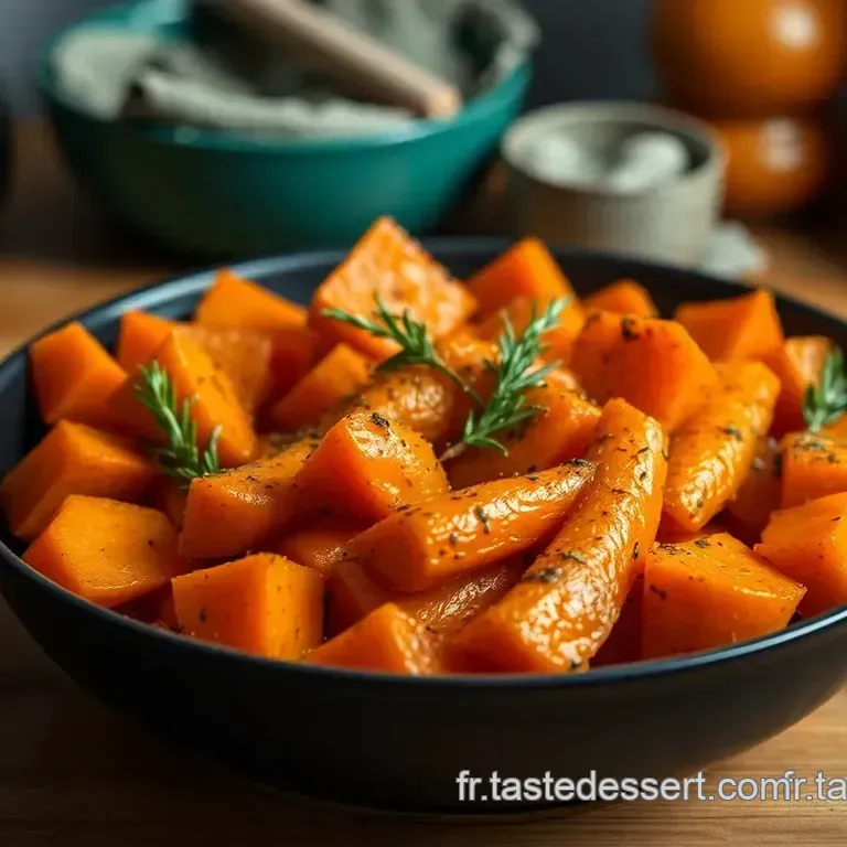 Carottes R&ocirc;ties au Four &agrave; la Miel et aux Herbes