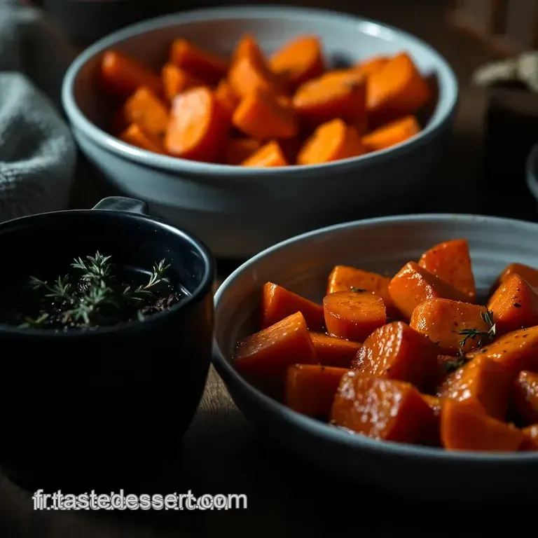 Carottes R&ocirc;ties Au Four : Douceur Et Croquant &Agrave; Chaque Bouch&eacute;e presentation