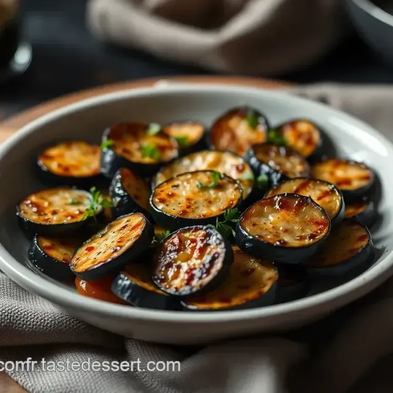 Caviar d Aubergine Minute: L Ap&eacute;ro Chic en un Clin d Oeil!