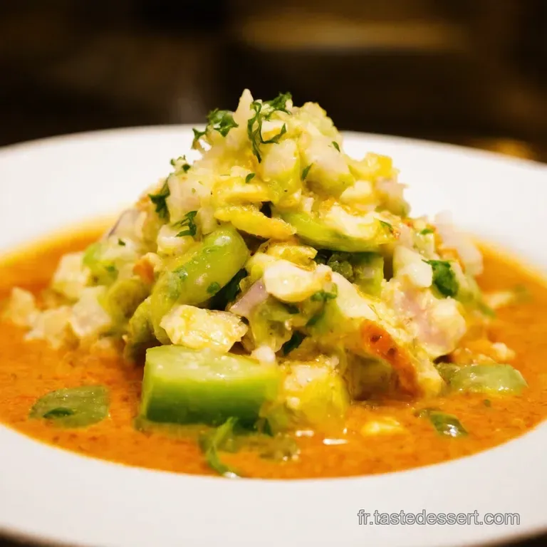 Ceviche Express De Concombre Et Radis presentation