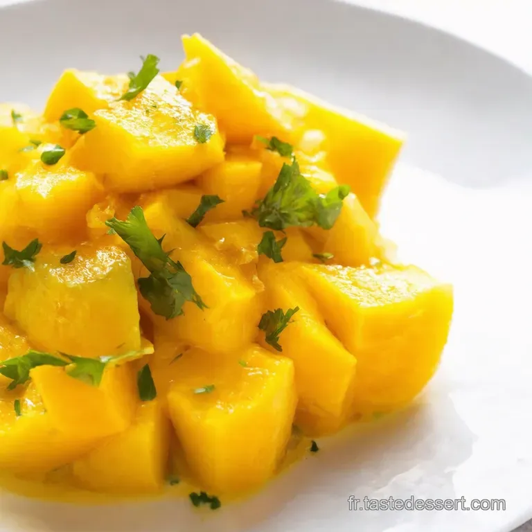 Ceviche V&eacute;g&eacute;tarien &agrave; la Mangue et Piment: Un &Eacute;clat de Fra&icirc;cheur!