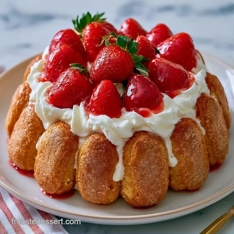 Une part triangulaire d&eacute;voilant des couches de cr&egrave;me onctueuse et de fruits rouges sur une assiette blanche &eacute;pur&eacute;e.
