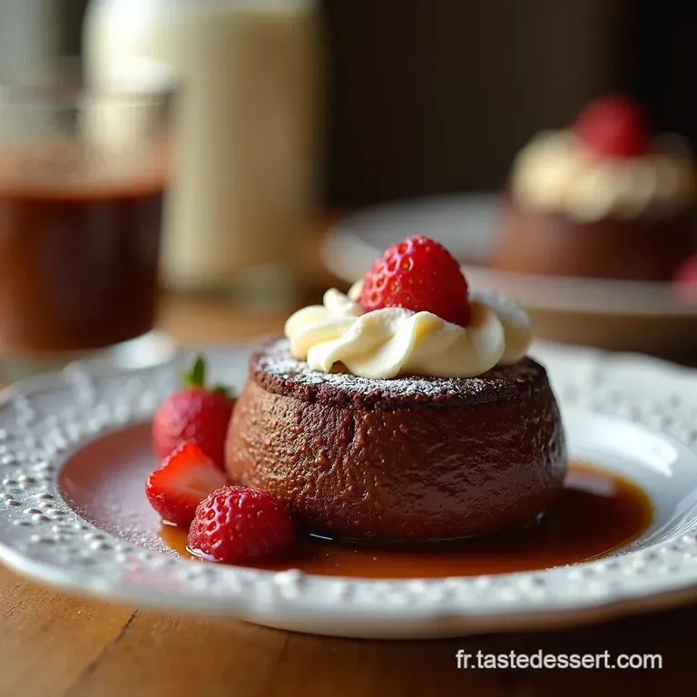 Charlotte Royale Au Chocolat Un Dessert Facile Et &Eacute;l&eacute;gant presentation