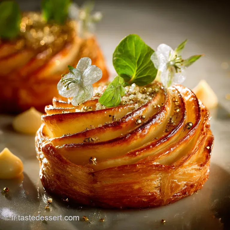 Chausson aux Pommes Maison Croustillant fondant c&oelig;ur de vanille Bourbon