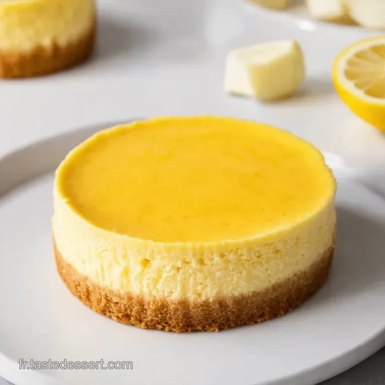 Cheesecake Citron Sans Cuisson Un Zeste de Fra&icirc;cheur