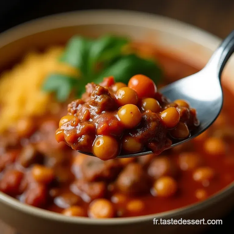 Le Classique R&eacute;confortant Chili Con Carne L&eacute;ger Aux Haricots Rouges Optimis&eacute; Pour Le Batch Cooking Et Ww presentation