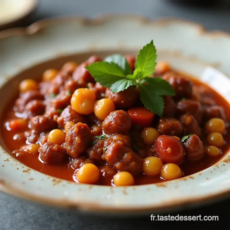 Le Classique R&eacute;confortant Chili Con Carne L&eacute;ger aux Haricots Rouges Optimis&eacute; pour le Batch Cooking et WW