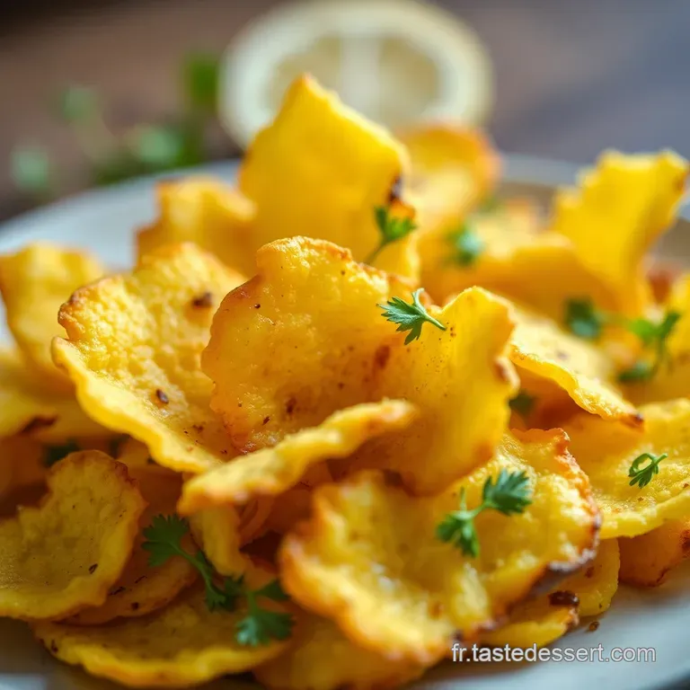 Chips de Polenta &agrave; la Sauce Avocat-Yaourt (Inspiration Ottolenghi)