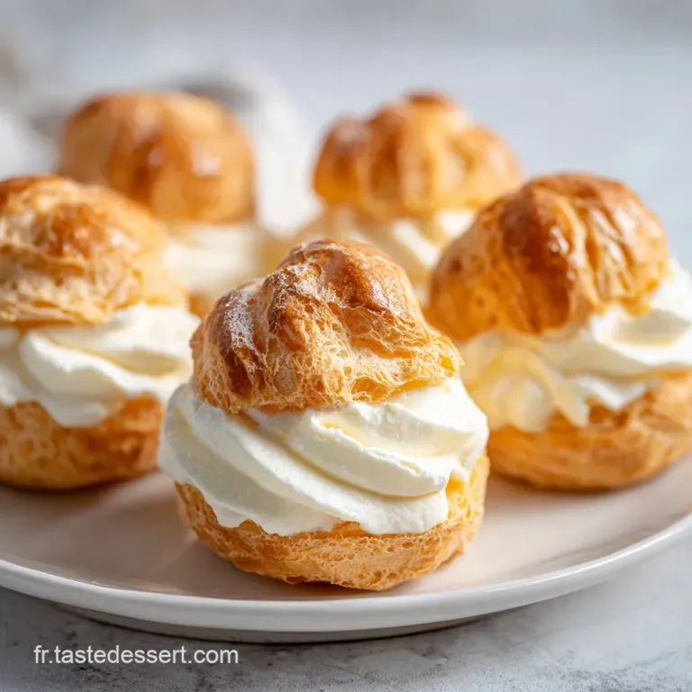Recette de Choux &agrave; la Cr&egrave;me P&acirc;tissi&egrave;re