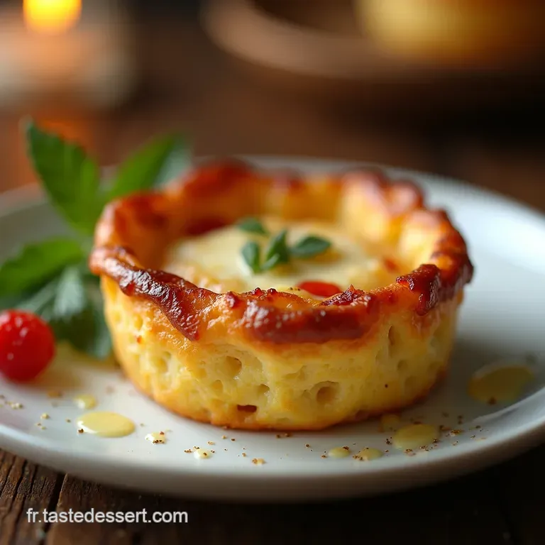 Clafoutis Au Jambon Et Au Parmesan Un D&eacute;lice Fran&ccedil;ais presentation