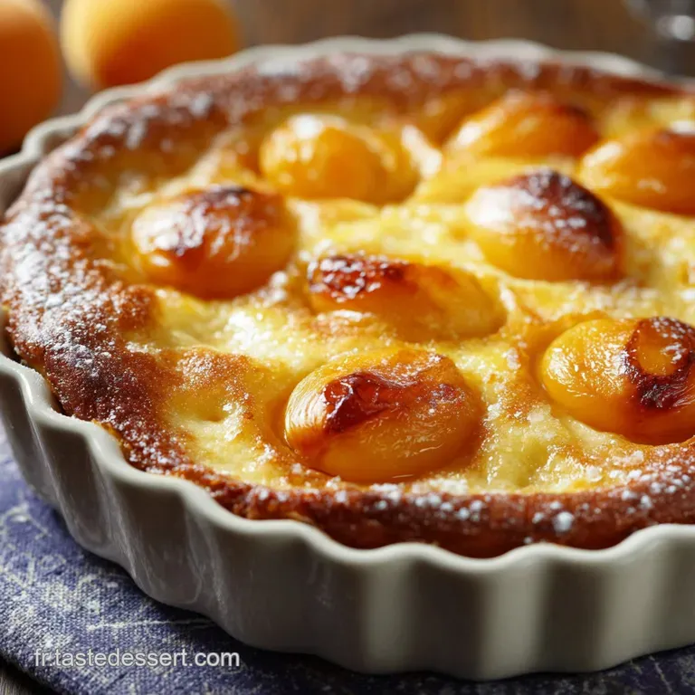 Clafoutis Aux Abricots Moelleux Le Dessert Estival Incontournable presentation