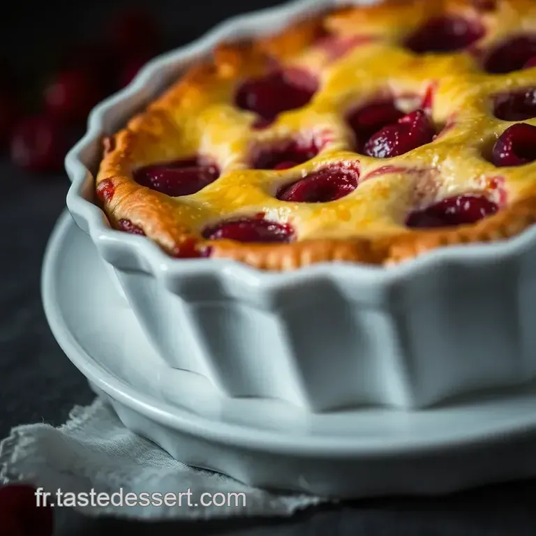 Clafoutis Aux Cerises De Jean-Fran&ccedil;ois Pi&egrave;ge presentation