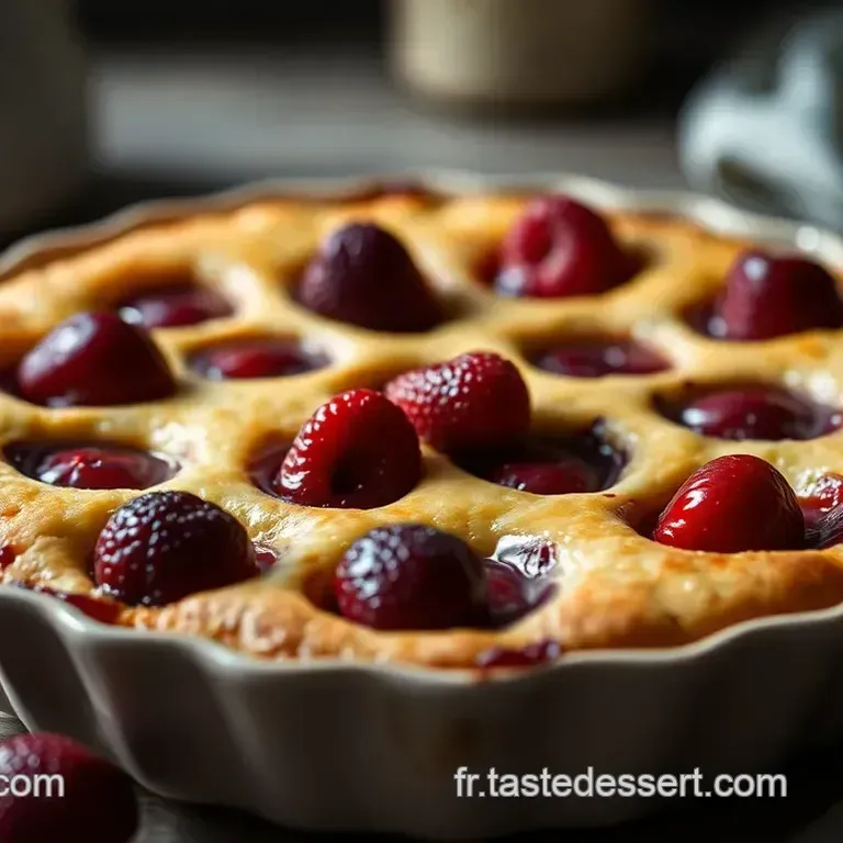 Clafoutis aux Cerises de Jean-Fran&ccedil;ois Pi&egrave;ge