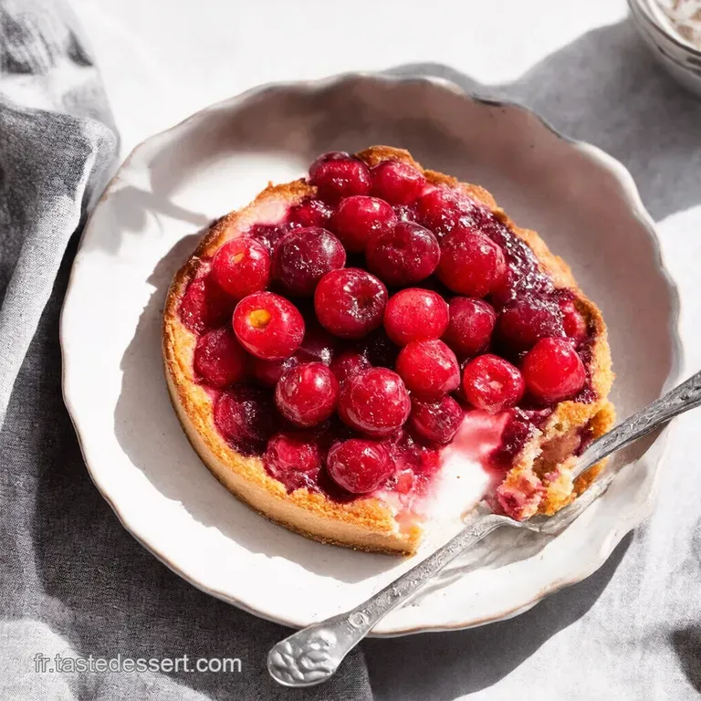 Clafoutis aux Cerises Facile La Douceur de l&Eacute;t&eacute;