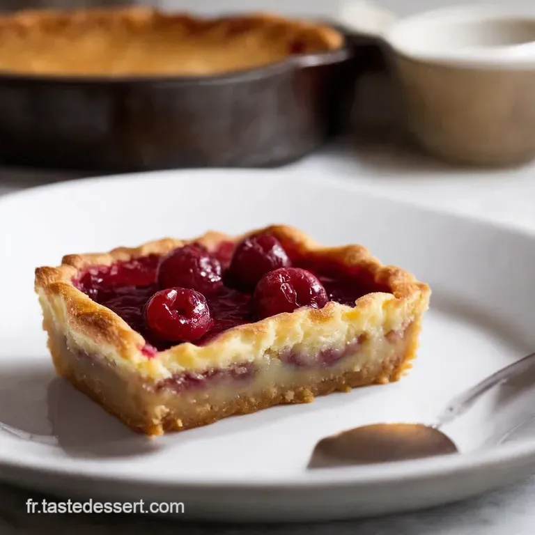 Clafoutis Aux Cerises Facile presentation