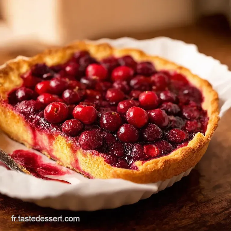 Clafoutis Aux Cerises Facile Rustique presentation