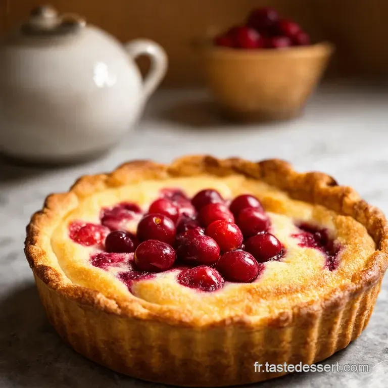 Clafoutis Aux Cerises presentation