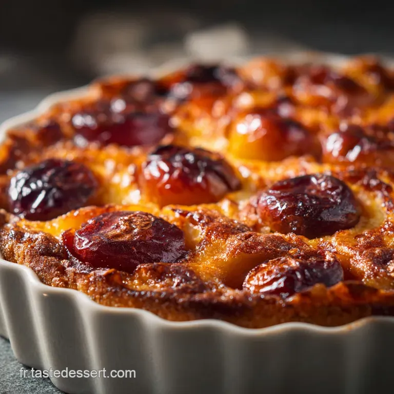 Le Clafoutis aux Mirabelles de Lorraine La Douceur de l&Eacute;t&eacute; Captur&eacute;e