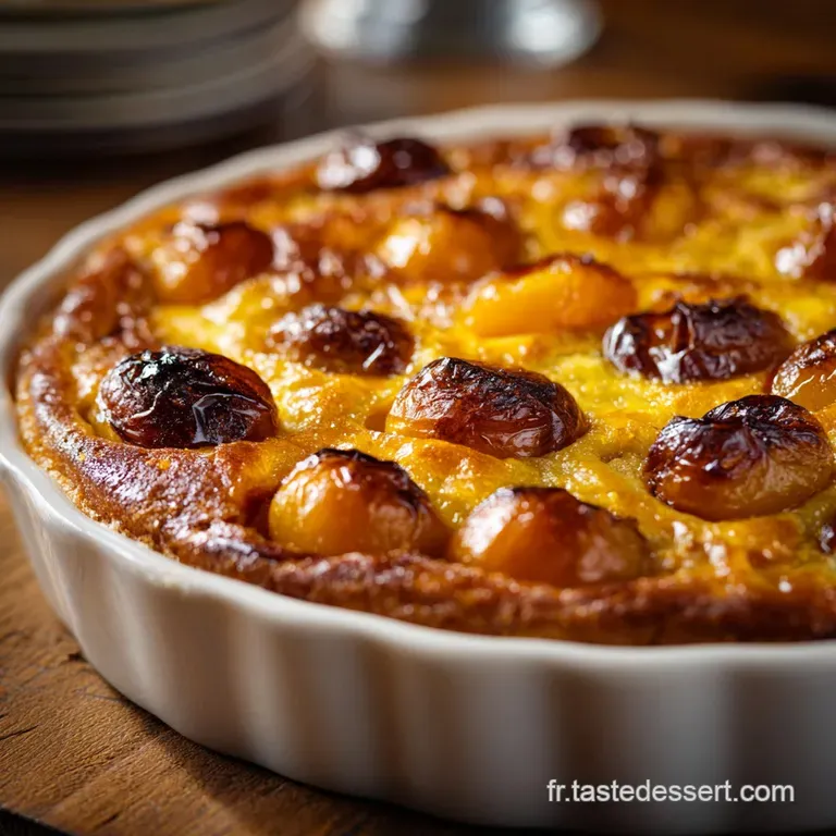 Clafoutis aux mirabelles Le secret dun dessert moelleux et ensoleill&eacute;