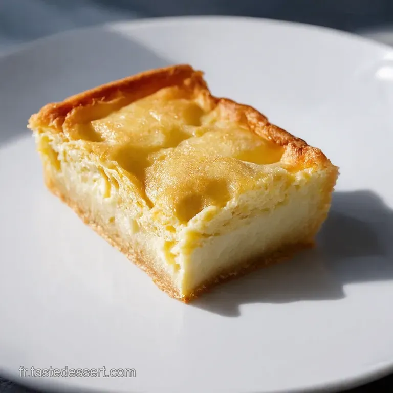 Clafoutis Sal&eacute; Express au Ch&egrave;vre Tomates Cerises et Pesto
