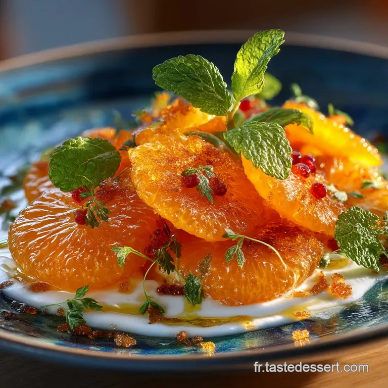 Cl&eacute;mentines Confites &Agrave; La Vanille : Le Secret Dune Douceur presentation