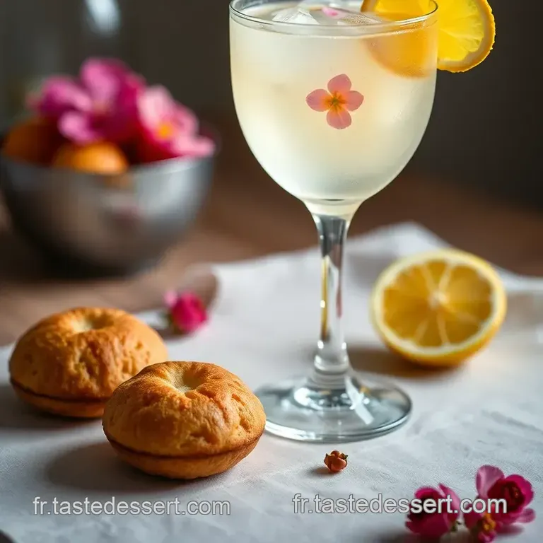 Cocktail Madeleine Classique : La Douceur R&eacute;invent&eacute;e presentation