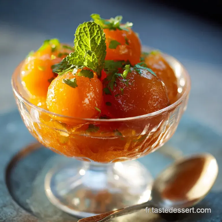 Compote Abricot Menthe : La Recette Des Abricots R&ocirc;tis De Provence presentation