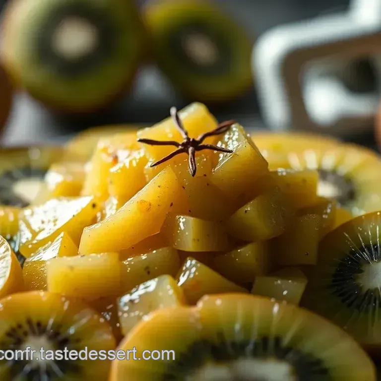 Confiture de Kiwi Épicée: Une Douceur Tropicale pour vos Tartines