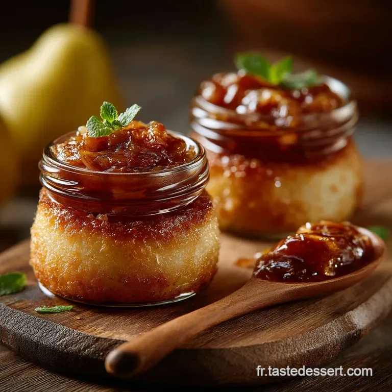 Le Secret Des Grandsm&egrave;res Confiture Artisanale Pommerhubarbe L&eacute;g&egrave;rement &Eacute;pic&eacute;e Ou Non presentation