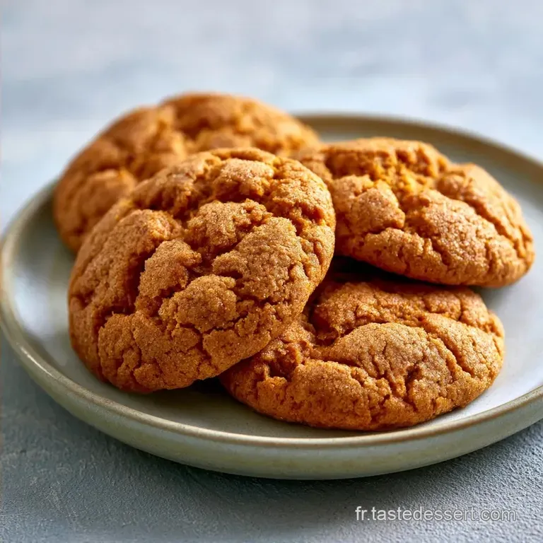 Cookies au Pumpkin Spice: C&oelig;ur Moelleux