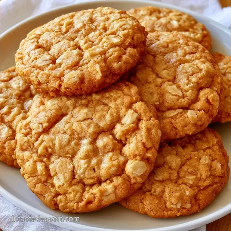 Cookies Flocons D Avoine Moelleux