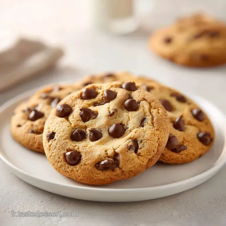 Cookies Moelleux P&eacute;pites Chocolat Am&eacute;ricains
