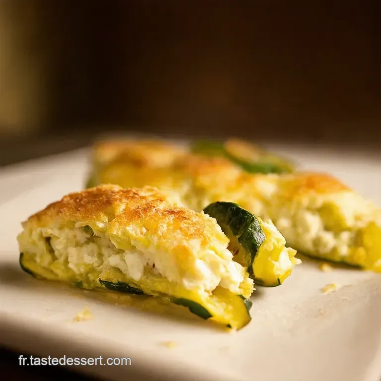 Courgettes Farcies Au Thon Ricotta Et Parmesan presentation